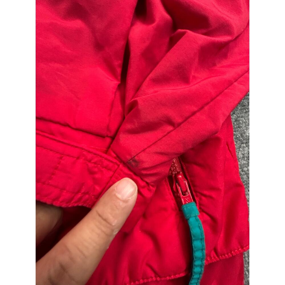 90s Vintage Columbia Powder Keg Ski Jacket Men's Large Red Purple Made in Korea - Picture 13 of 14